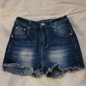 Denim Blue Women's Shorts